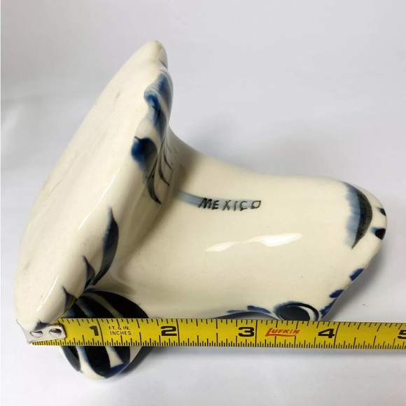 Frog pottery small planter or dish scrubby holder - Picture 7 of 7